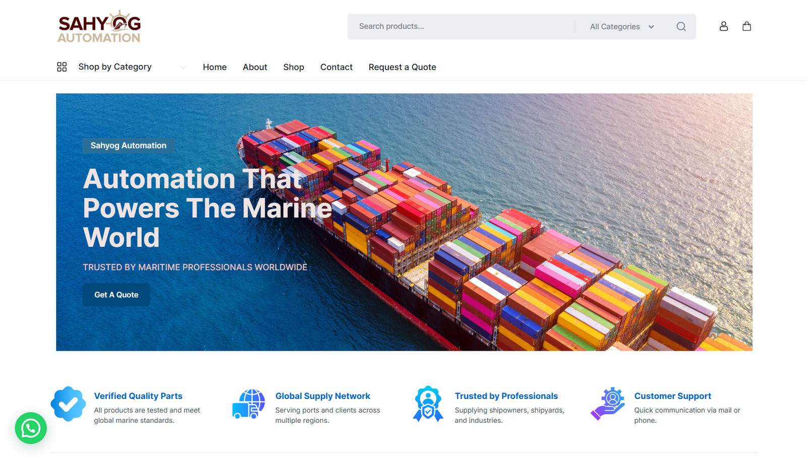 Business Website - Sahyog Automation